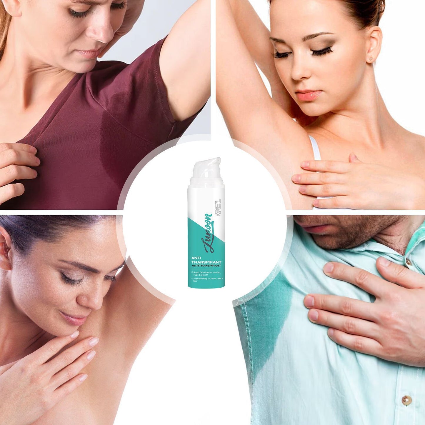 Antiperspirant Lotion Is Mild And Does Not Stimulate And Reduce