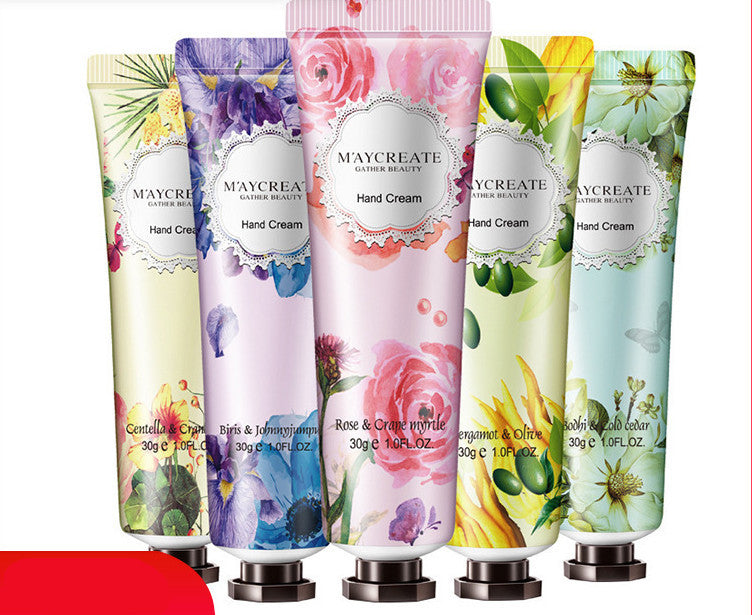 Floral Fragrance 30g Moisturizing Hand Cream Cosmetics