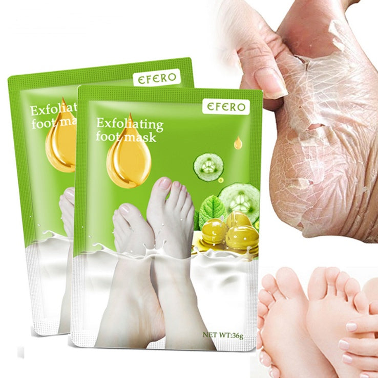 Exfoliating Foot Mask Foot SPA Pedicure Socks Removing Dead Skin Whitening Heels Feet Peeling Anti Cracked Foot Skin Care