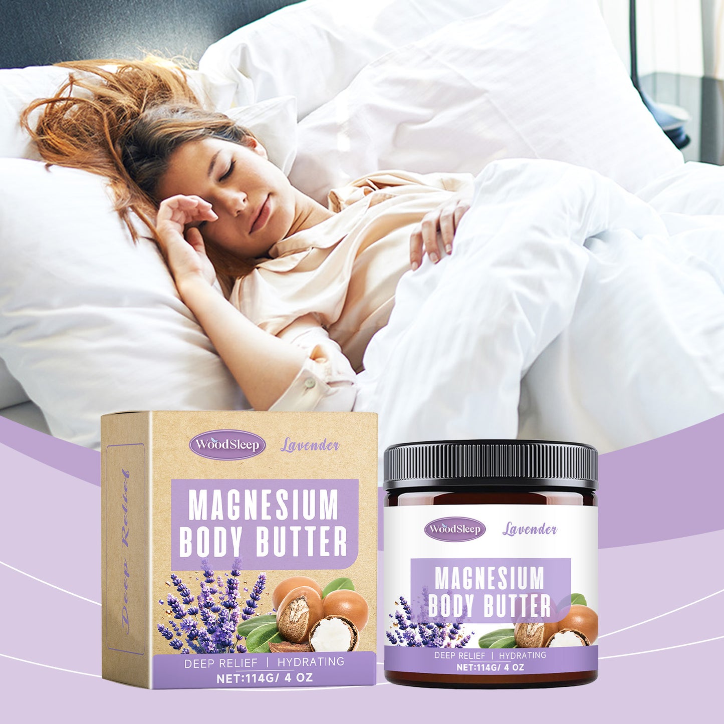 Body Moisturizing, Nourishing And Hydrating Relieve Sleep Refreshing Skin Cream